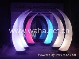 party favor/event decoration /inflatable cones with led lighting  2