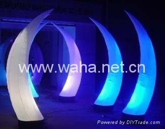 party favor/event decoration /inflatable cones with led lighting  5