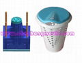 plastic injection household dustbin mould 1