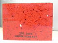 Quartz Stone Slab for Worktop/Silver Star Red 1