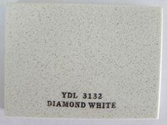 Quartz Stone Slab for Worktop/Diamond White