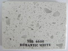 Quartz Stone Slab for Worktop/Romantic White