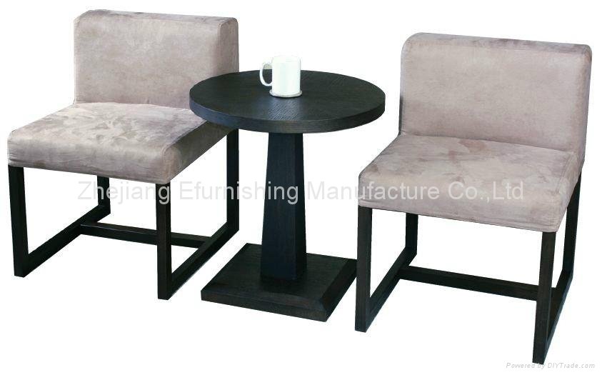 2012 New Wood Pedestal Side Table (MM-D204, MM-Q102)