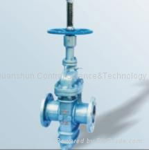 Flat Gate Valve without Diversion Hole