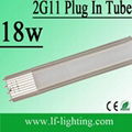 18W 2G11 LED PL Tube