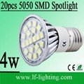 4W 20PCS 5050 SMD GU10 LED 2