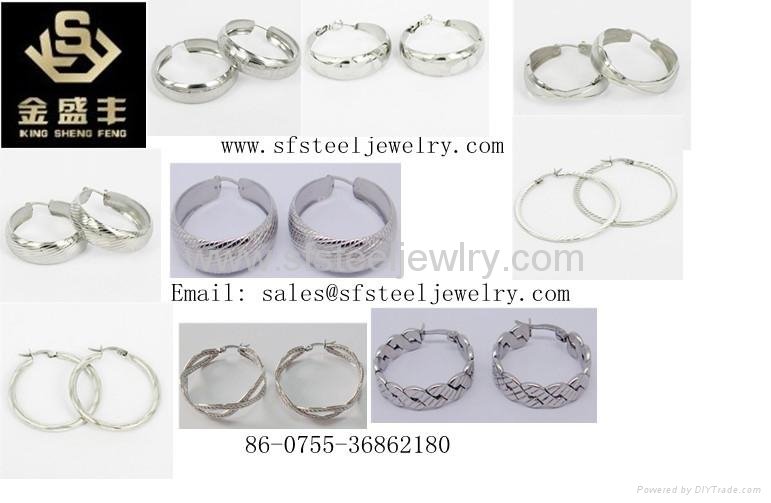 stainless steel jewelry 		