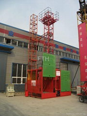 SS material hoist(single/double cage)