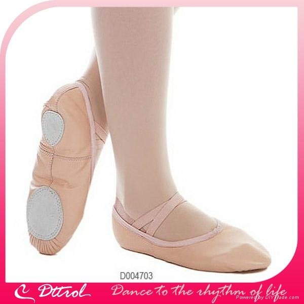 Soft leather dance shoes ballet shoes