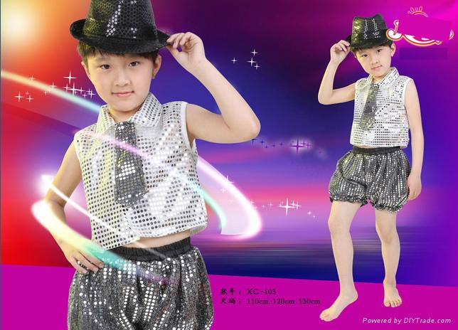 Children Dance Dress, Girls Latin Cosume, Kids Dancewear 5