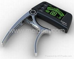  2in1 multi-functional guitar tuner capo