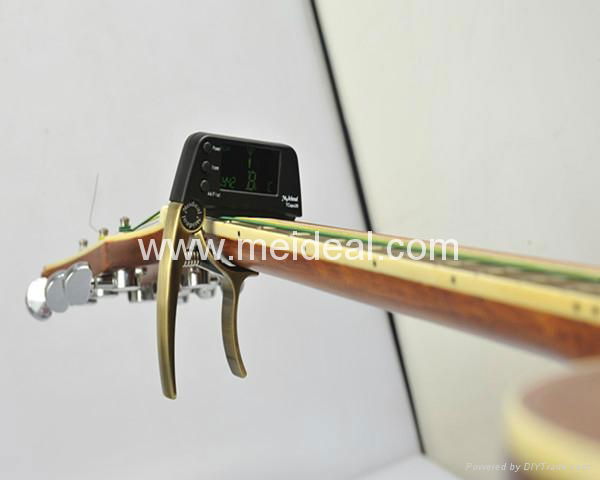  2in1 multi-functional guitar tuner capo 2