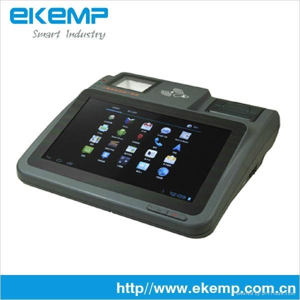 Android Touch POS Support 3G WIFI Barcode Scanner RFID Thermal Printer MSR