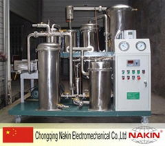 Stainless steel cooking oil filtration