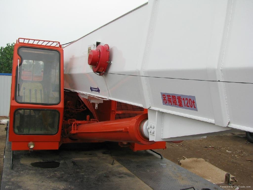 Tadano 120TON crane truck equipment with good condition  2