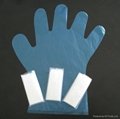 folded pe gloves