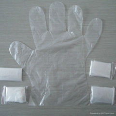 HDPE Disposable PE gloves