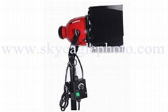 Spot lighting with dimmer(red head