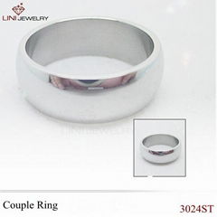 COUPLE RING STEEL JEWELLERY