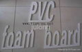 PVC foam board for laser cutting