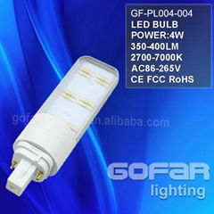 6W E27 G24 LED Plc Lamp