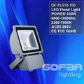 10-100w led flood light 5