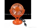 USB micro computer cooling desk fan with battery 5