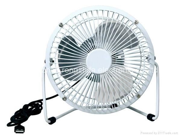 office usb strong wind metal table fan  