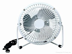 office usb strong wind metal table fan