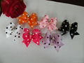 100% Hand Sewn Pet Hair Bow dog bows dog grooming 2