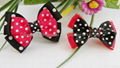 100% Hand Sewn Pet Hair Bow dog bows dog grooming 1