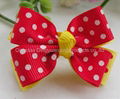 100% Hand Sewn Pet Hair Bow dog bows dog grooming 4