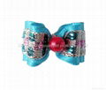 100% Hand Sewn Pet Hair Bow dog bows dog