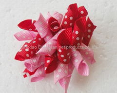 100% Hand Sewn Pet Hair Bow dog bows dog grooming