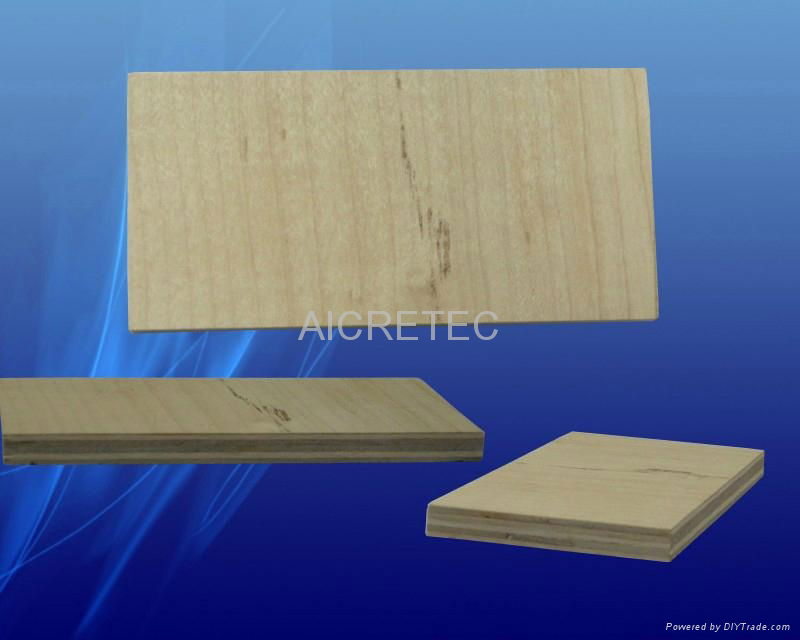 Plywood based on soybean glue--Maple