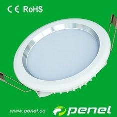 New product--10w high power white frame led downlight with 2 year
