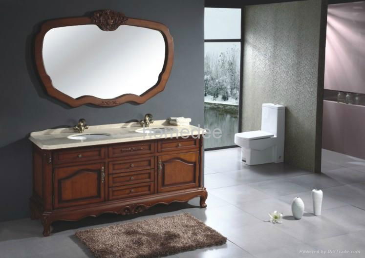 double sink  bathroom cabinet