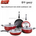 8pcs aluminum cookware set(DY-3021B) 3