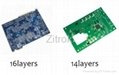 Electronic board with 3mil line width/spacing 1.6mm thinkess pcb board 2