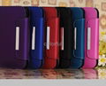Luxury Matte PU Leather Magnetic Wallet Case For Samsung Galaxy S4 i9500 With St 1