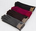  Leopard Touch Screen Gloves For women in winter  For Capasitive Device Tablet  5