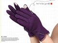 Women Winter Touch Screen Gloves lace