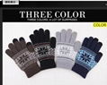  Women Men Winter Touch Screen Gloves Rabit Fur Kint For Capasitive Device Table 4