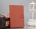 Leather Case For iPad Mini Lichi Grain Leather Stand Cover  1