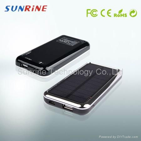 Solar charger for iphone ipad mobile phones PDA GPS PSP NDSI 2