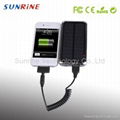 Solar charger for iphone ipad mobile phones PDA GPS PSP NDSI 3