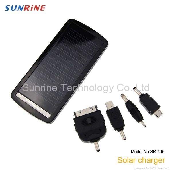 Solar power charger for Iphone ipod ipad PDA blackberry Nokia Motorola Samsung 2