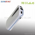 Mobile power bank for ipad 3 iphone 5 mobile phones PDA PSP 1