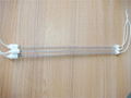 infrared halogen quartz glass heating tube