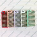 Silver Punk Pyramid Studded Style Studs Rivet Hard Cell Back Case for iPhone 5  4